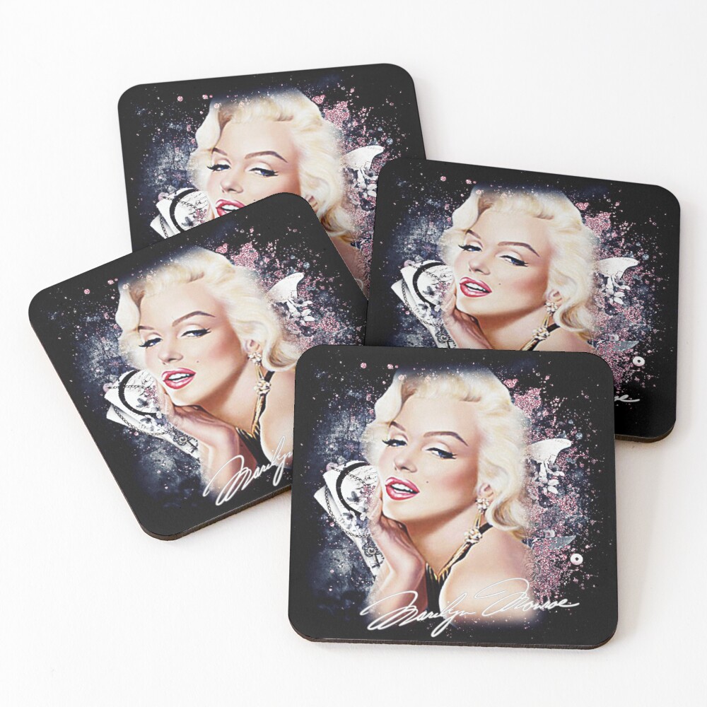 MM Glitter Coasters (Set of 4)
