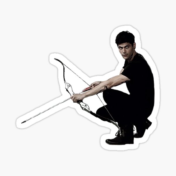 Alec Lightwood with his Bow Sticker