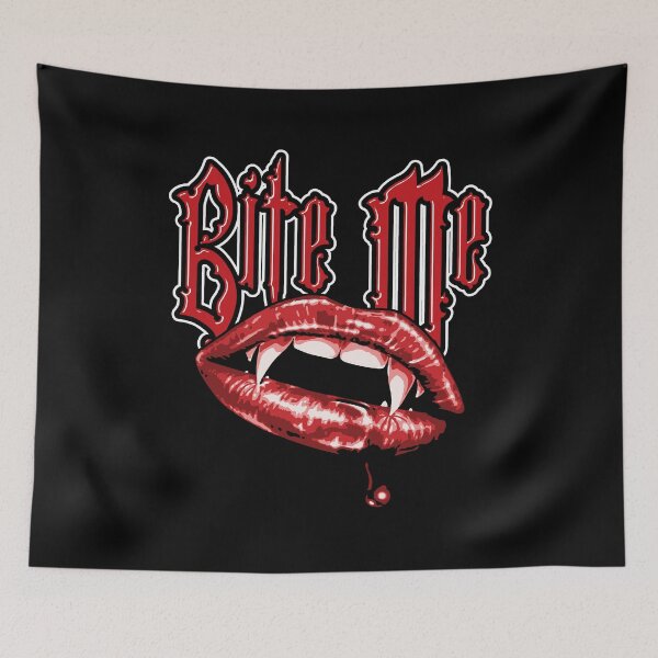 Item preview, Bite Me designed and sold by Happy-Llama-Art.