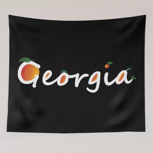 Item preview, Georgia Peach Word Art designed and sold by BlackCoffeeCake.