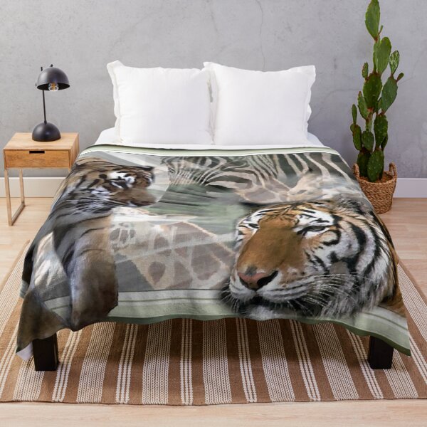 Aperçu de l'œuvre Art primitif des amoureux de la faune de la jungle créée et vendue par springdaleshops.