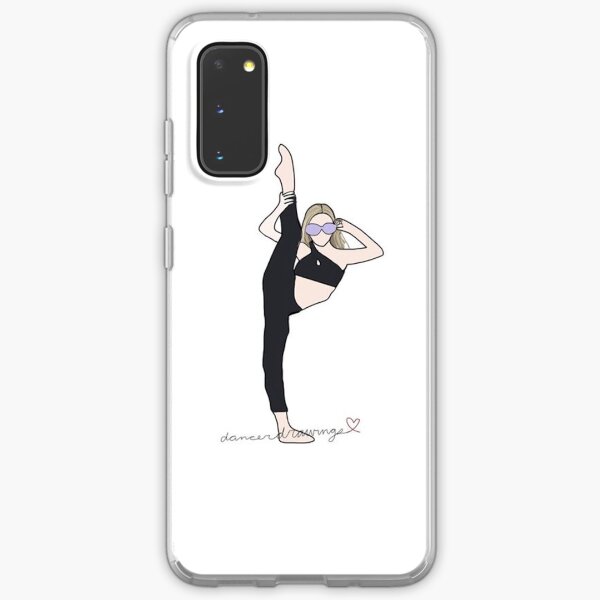 dancer with purple shades Samsung Galaxy Soft Case