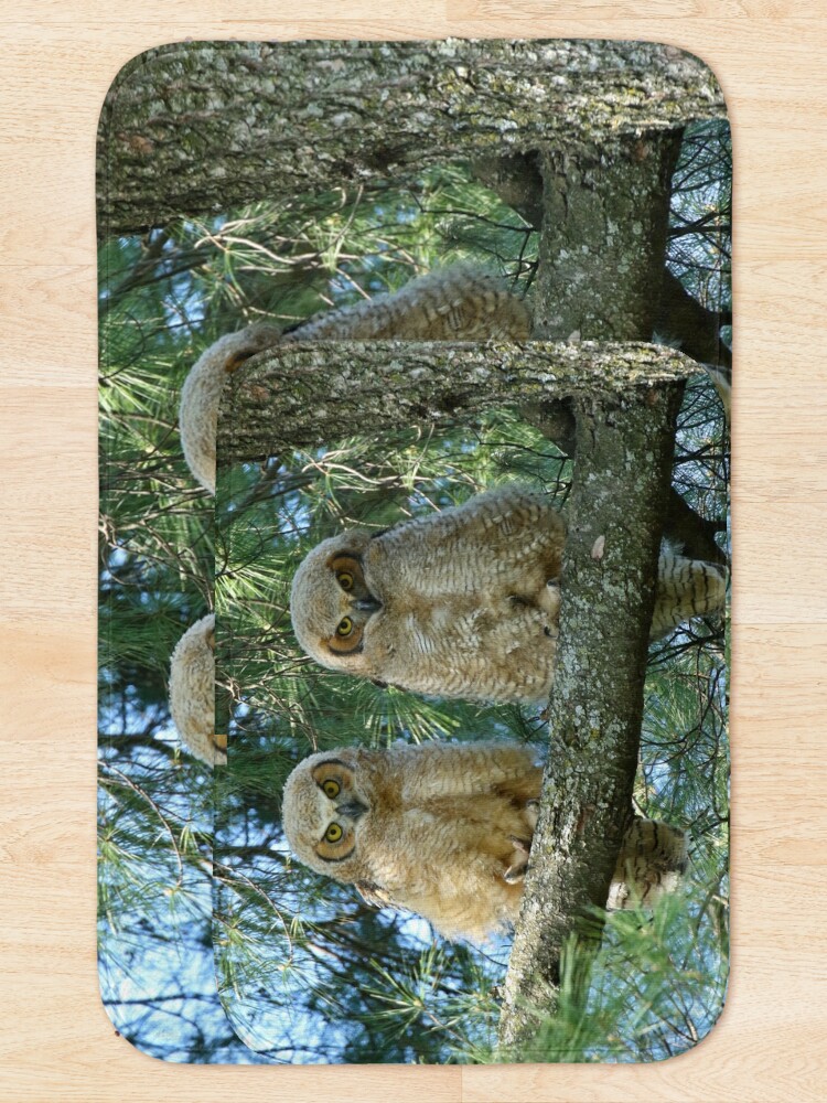 Alternate view of Double Trouble (Amazing video in description) Bath Mat