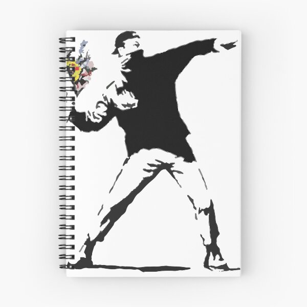 Item preview, Rage Flower Bomber Stencil designed and sold by gtcdesign.