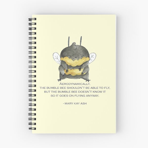 Item preview, Bumble Bee Has no Time For Negativity designed and sold by Shereen Keshvadian.