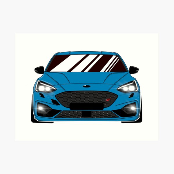 Ford Focus Rs Art Prints | Redbubble