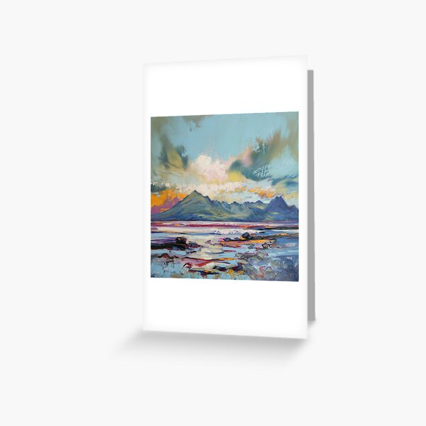Cuillins from Elgol Greeting Card