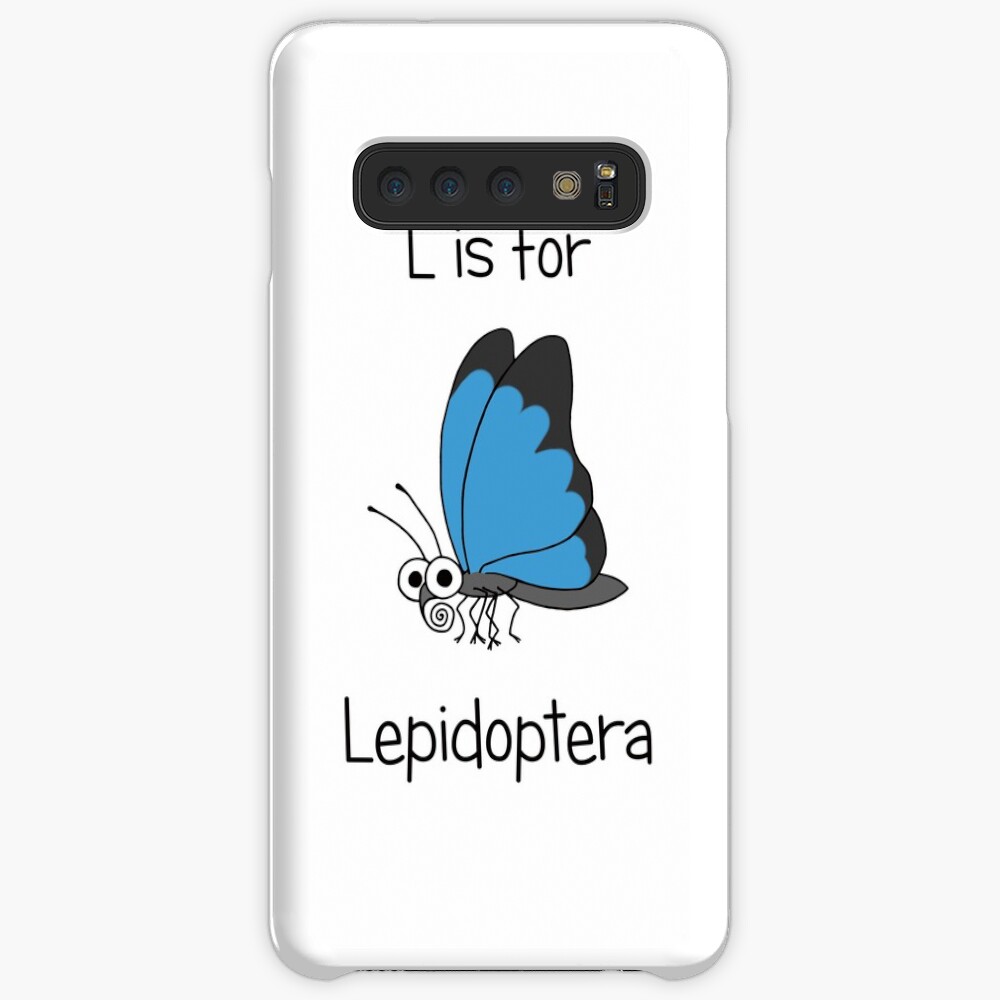 L is for Lepidoptera Case & Skin for Samsung Galaxy