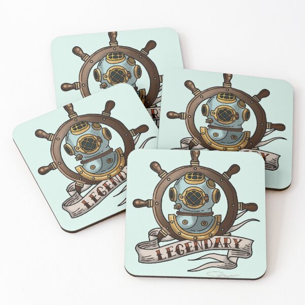 Item preview, Vintage Diver's Helmet Tattoo designed and sold by Paul McDonald.