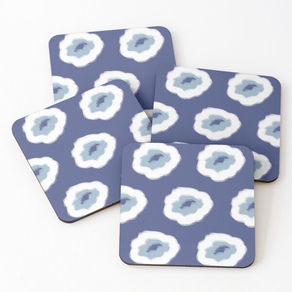 Item preview, David Rose Designs - Japanese Poppies (Slate Blue) designed and sold by Sartabanfi.