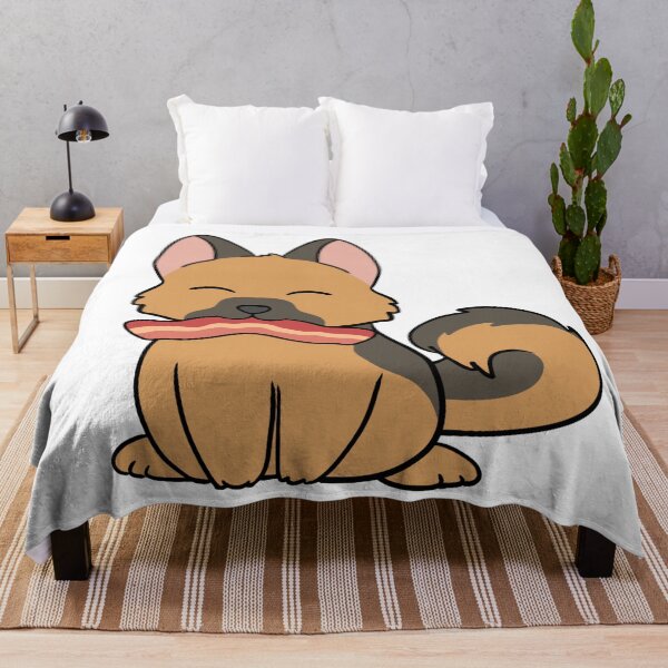 Item preview, German Shepard with Bacon  designed and sold by BiscuitSnack.