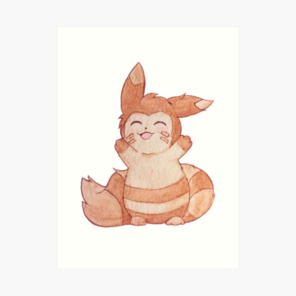 Furret Wall Art | Redbubble