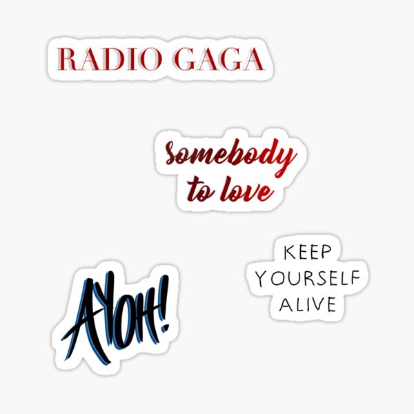 queen stickers Sticker