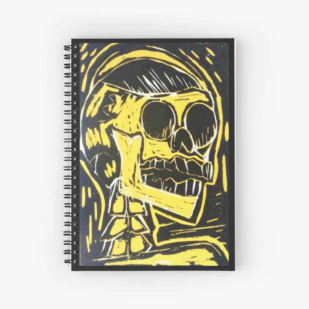 "Skull Notebook & Phone case" Spiral Notebook by xSamanthaDolan Redbubble