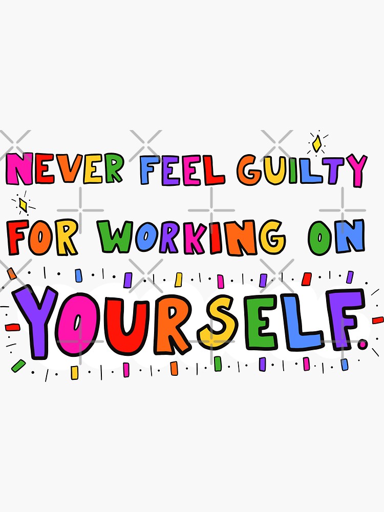 Never Feel Guilty by crystaldraws