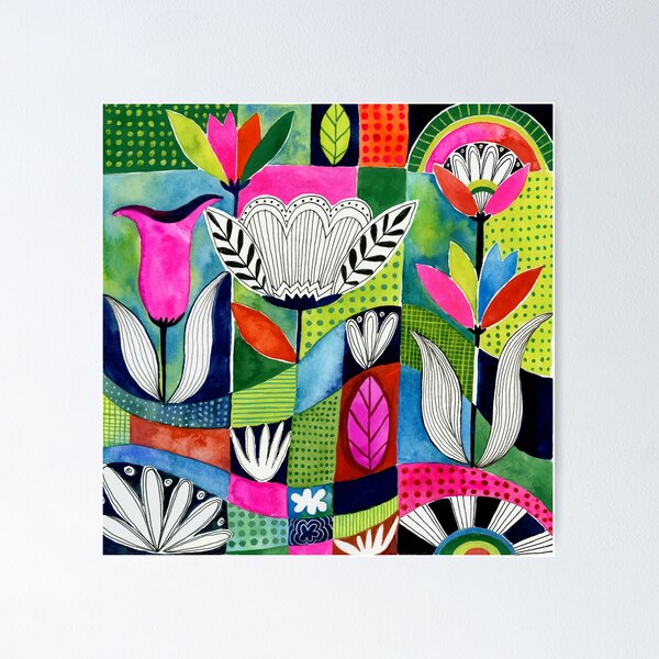 Item preview, Tulip Jungle designed and sold by Janet Broxon.