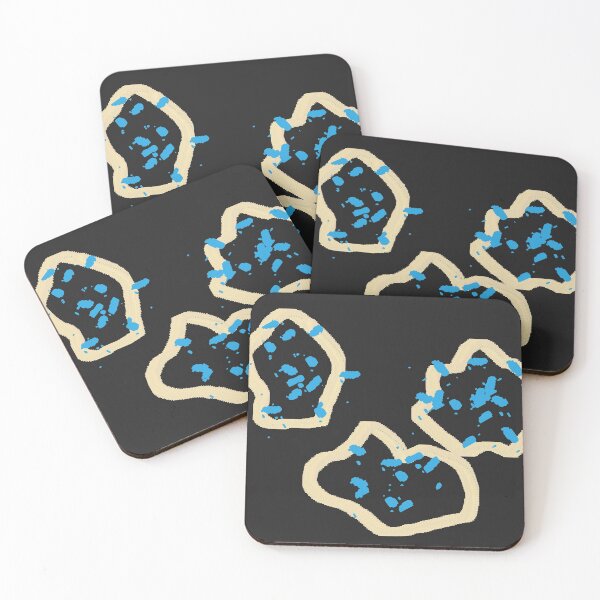 Item preview, Floral Abstract Black Cream Blue designed and sold by PageDesigns.