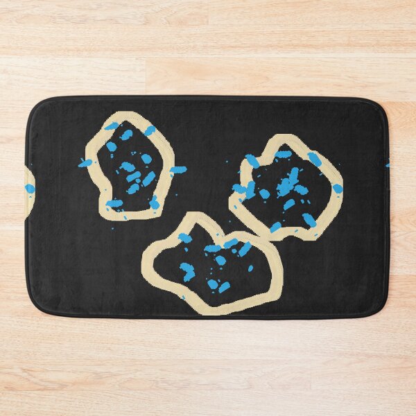 Item preview, Floral Abstract Black Cream Blue designed and sold by PageDesigns.