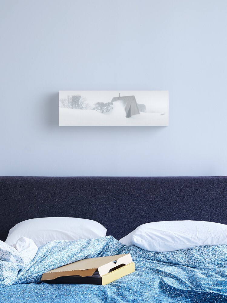 Thumbnail 2 of 3, Canvas Print, Diamantina Hut, Mt Hotham, Victoria, Australia designed and sold by Chockstone.