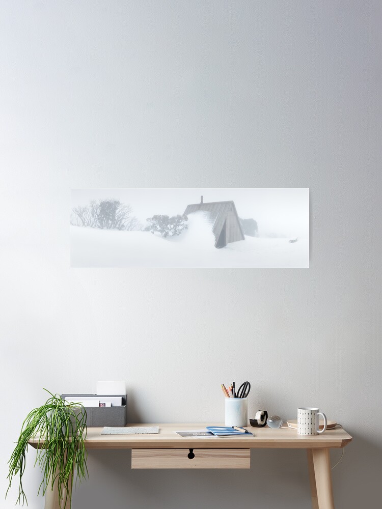 Thumbnail 1 of 3, Poster, Diamantina Hut, Mt Hotham, Victoria, Australia designed and sold by Chockstone.