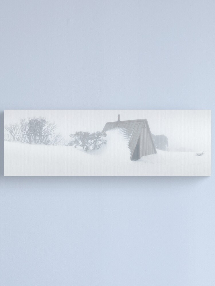 Thumbnail 1 of 3, Canvas Print, Diamantina Hut, Mt Hotham, Victoria, Australia designed and sold by Chockstone.