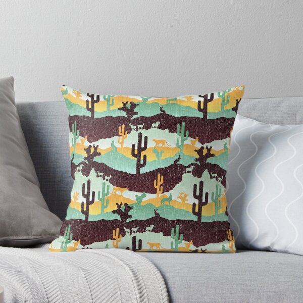 Item preview, Sonoran Desert Landscape - Yellow Ochre designed and sold by WickedRefined - Nicole Demereckis.