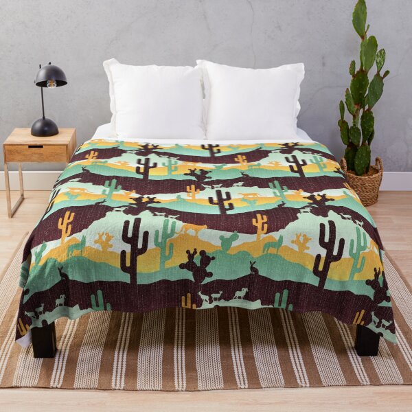 Item preview, Sonoran Desert Landscape - Yellow Ochre designed and sold by WickedRefined - Nicole Demereckis.