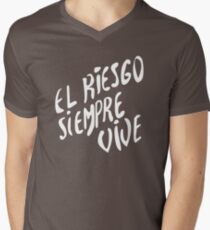 Vasquez's Chest plate motif Men's V-Neck T-Shirt