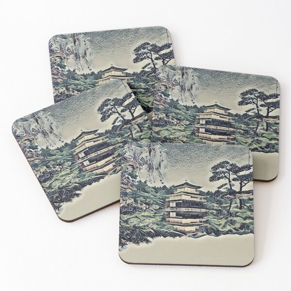 Item preview, Snowy Days at the Golden Pavilion designed and sold by Alyxandre.