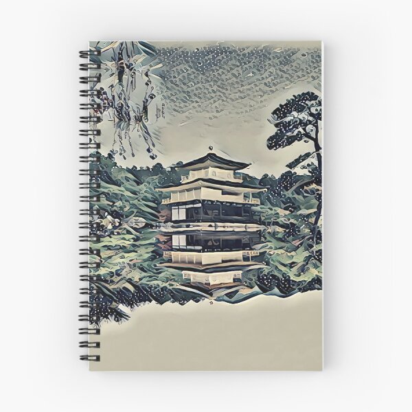 Item preview, Snowy Days at the Golden Pavilion designed and sold by Alyxandre.
