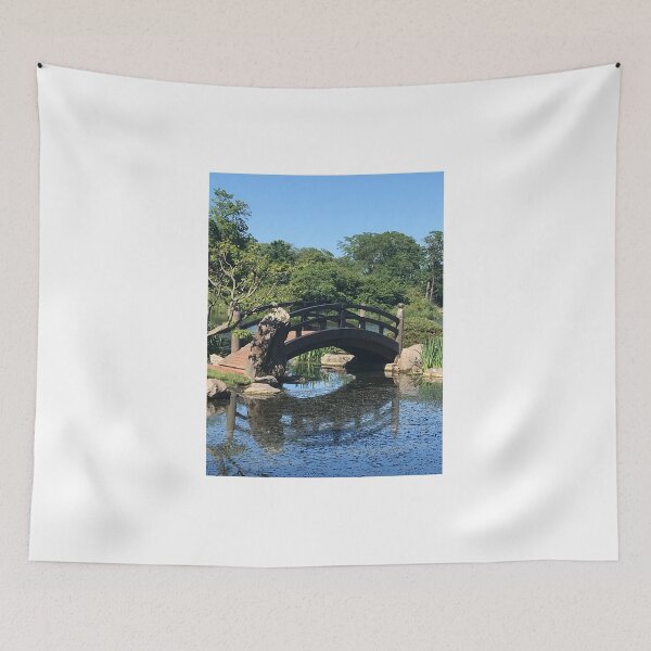 Item preview, Bridge at Japanese Garden designed and sold by Anna Maria Upshaw.