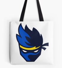 Ninja Official Merchandise Tote Bag By Taelss Redbubble - roblox fortnite rap battle song id