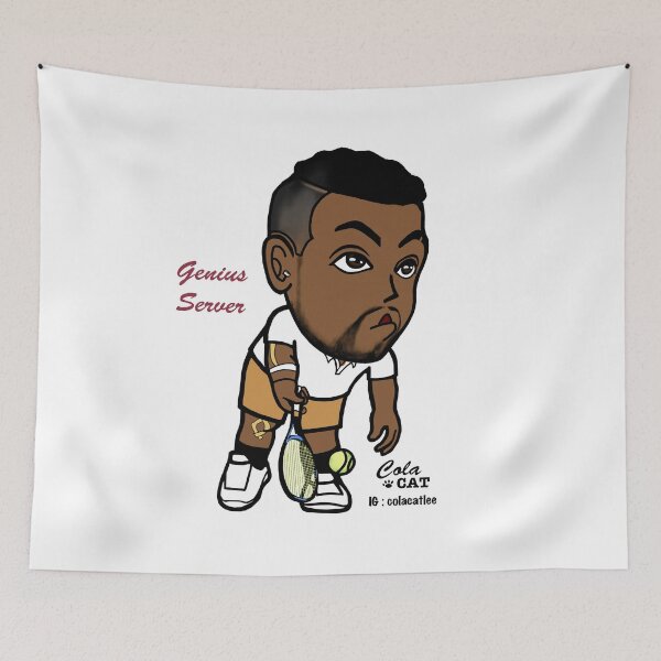 Item preview, Nick Kyrgios underarm serve designed and sold by Colacatlee.