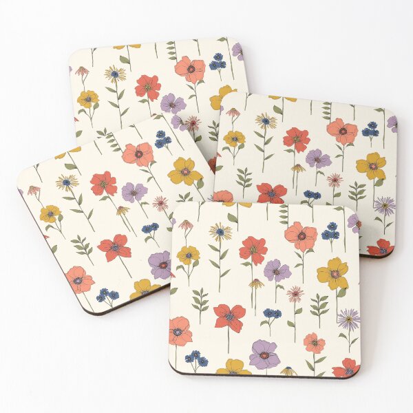 Item preview, Sketched Floral Garden designed and sold by gabrielleneil.