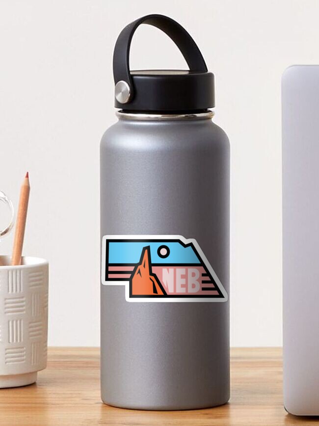 Thumbnail 1 of 3, Sticker, Nebraska | The Good Sticker designed and sold by jwoockman.