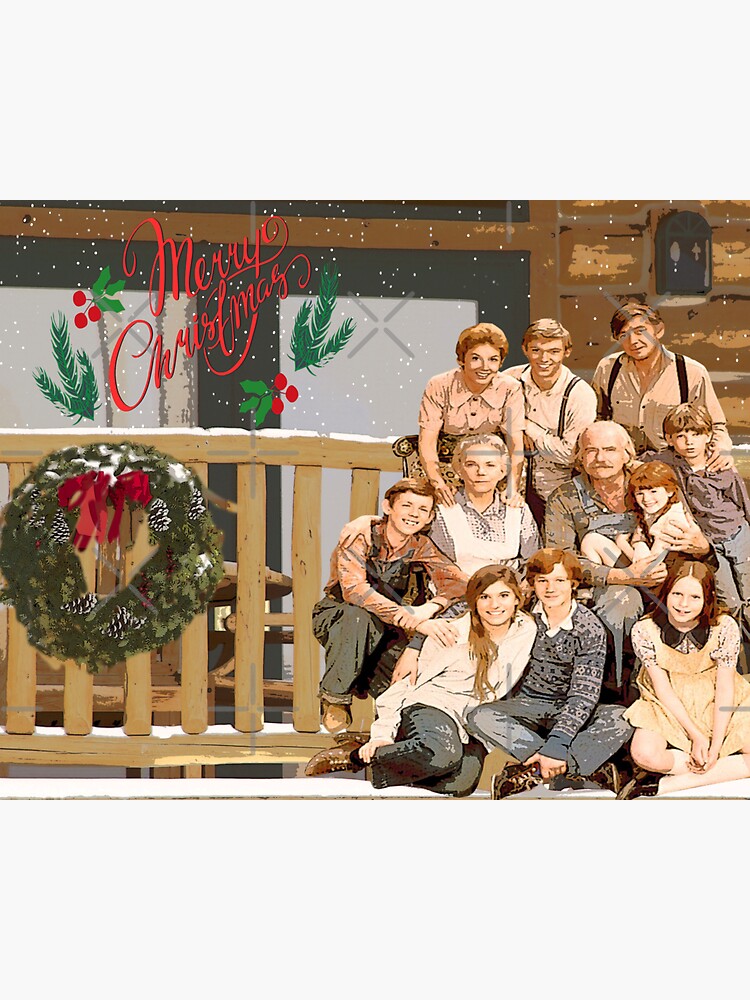 "The Waltons Christmas Greeting Card" by holidays4you Redbubble