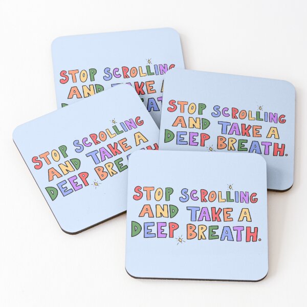 Item preview, Stop Scrolling designed and sold by crystaldraws.