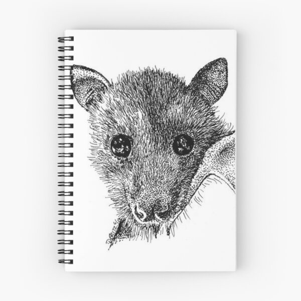 Item preview, Black Flying Fox Bat In Black And White. designed and sold by BabyBats.