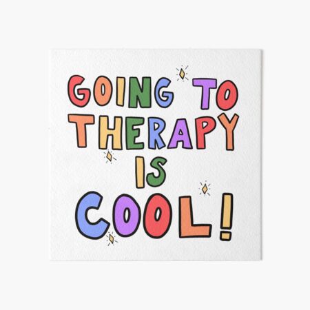 Item preview, Going To Therapy Is Cool! designed and sold by crystaldraws.