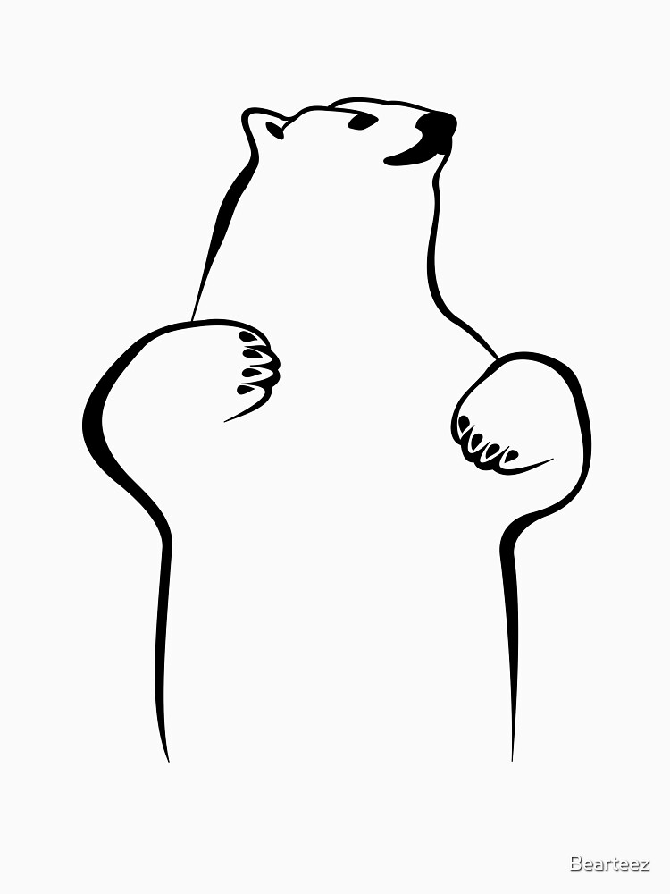 Black Standing Bear by Bearteez