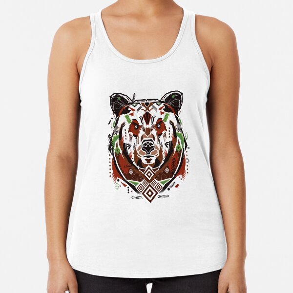 Grizzly Racerback Tank Top