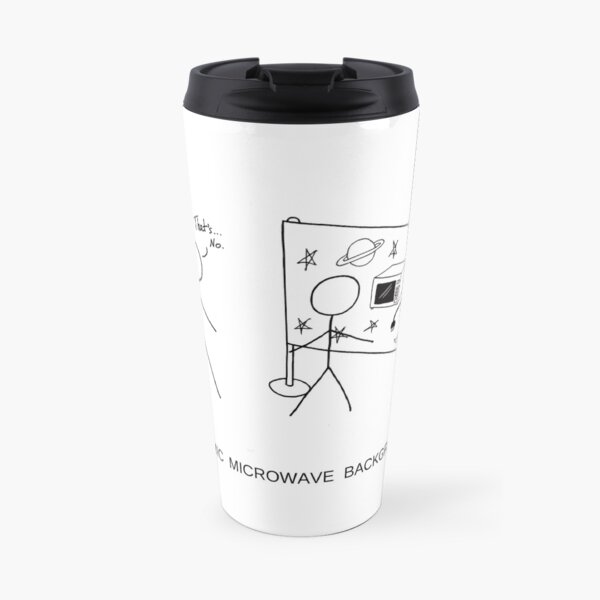 Cosmic Microwave Background Travel Mug