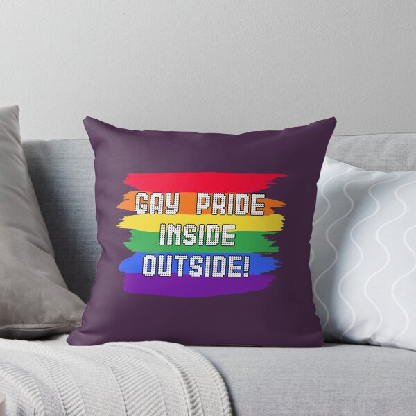 Item preview, GAY PRIDE T-SHIRTS! GAY PRIDE INSIDE OUTSIDE! T-SHIRT designed and sold by BrandNewTeez.