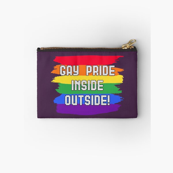 Item preview, GAY PRIDE T-SHIRTS! GAY PRIDE INSIDE OUTSIDE! T-SHIRT designed and sold by BrandNewTeez.