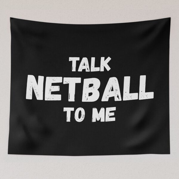 Item preview, Talk Netball To Me designed and sold by teesaurus.