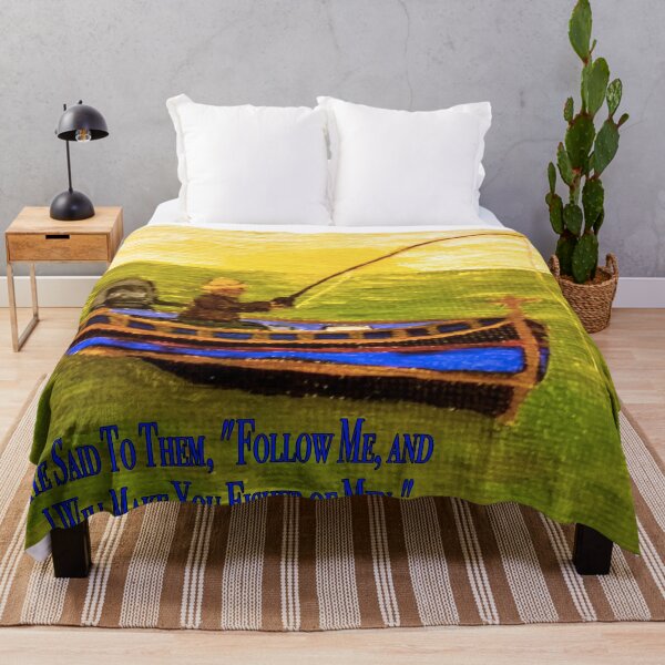 Item preview, Follow me, and I will make you fishers of men, Bible Verse designed and sold by npryor13.