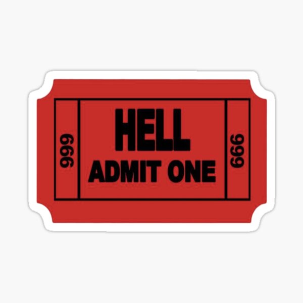 Hell Sticker