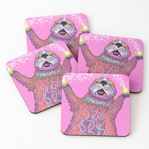 Item preview, Jackson Chi the Transcendent Hippie Sea Otter designed and sold by Saratopia.