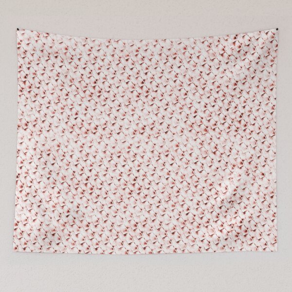 Item preview, Red whitish rectangles and abstract shapes designed and sold by ShapesColors.