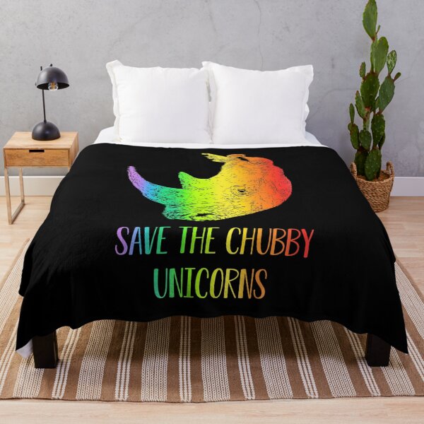 Item preview, Save the Chubby Unicorns designed and sold by Child of the Corn Designs.